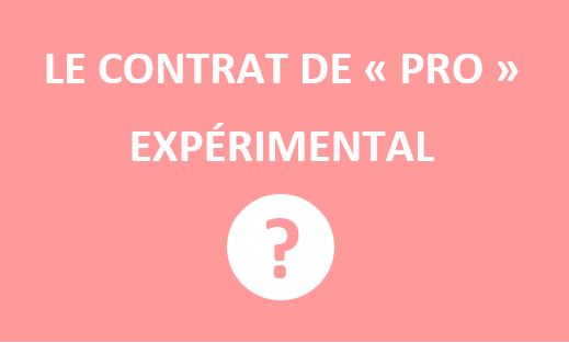 CONTRAT DE PRO EXP